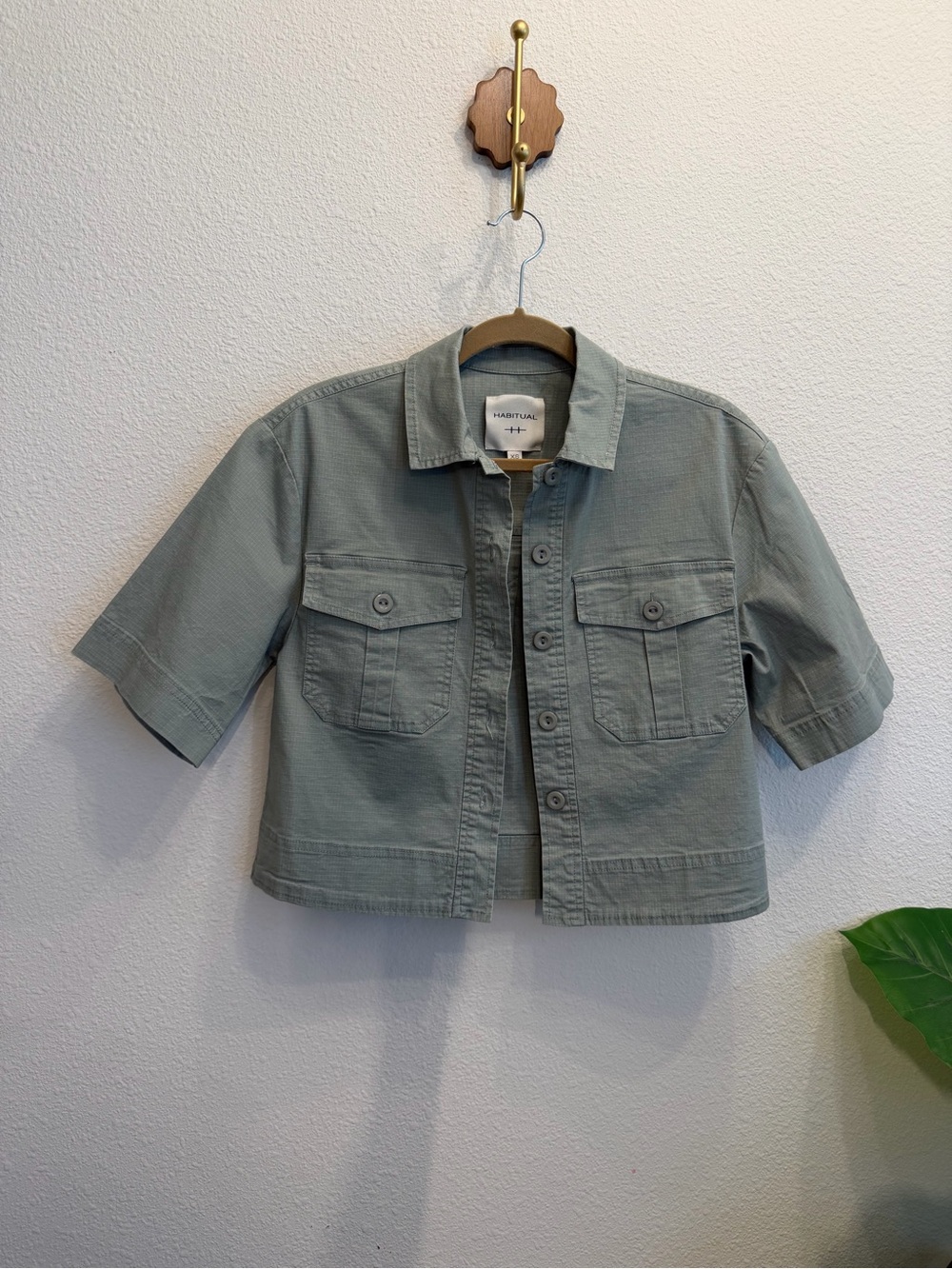 Habitual Short-Sleeve Utility Jacket | Women’s XS